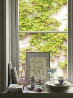 Flora højhankskop med underkop, Tulipan<Royal Copenhagen