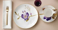 Flora tallerken 27 cm, Stedmoderblomst<Royal Copenhagen