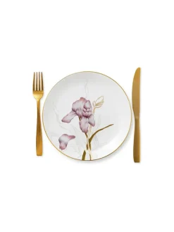 Flora tallerken 22 cm, Iris<Royal Copenhagen New