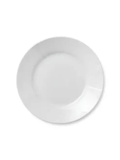 Hvid Elements tallerken 28 cm<Royal Copenhagen Hot