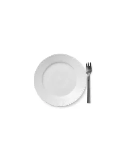 Hvid Elements, tallerken 19 cm<Royal Copenhagen Sale