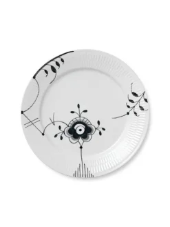 Hvid Halvblonde, tallerken 27 cm<Royal Copenhagen New