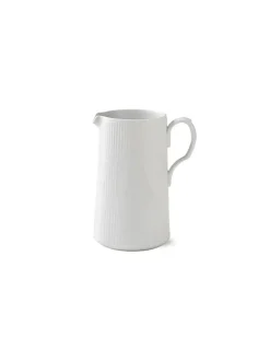 Hvid Riflet, kande 1,5 l<Royal Copenhagen Outlet
