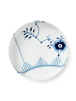 Hvid Riflet, rundt ovnfast fad 27 cm<Royal Copenhagen Online