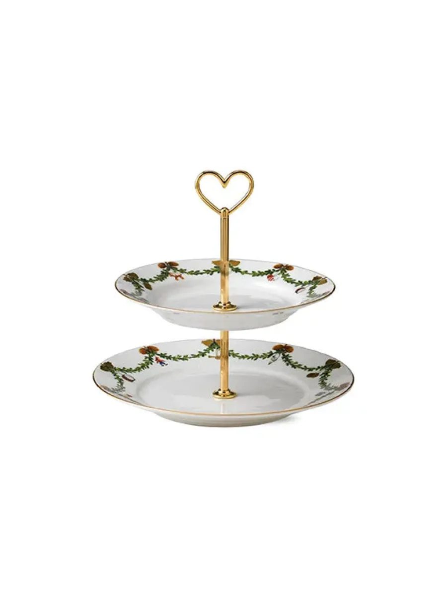 Koral Riflet Blonde, Étagère 2 lag<Royal Copenhagen New