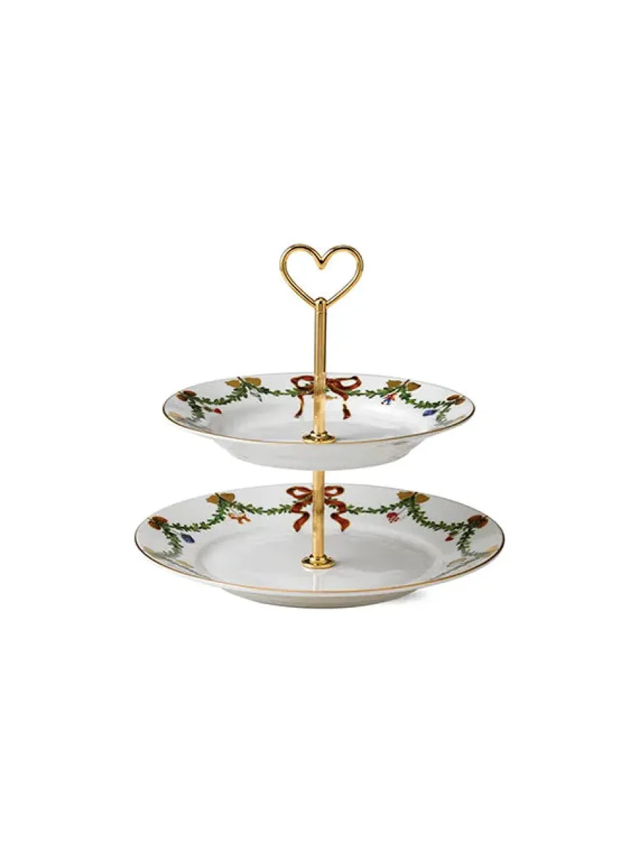 Koral Riflet Blonde, Étagère 2 lag<Royal Copenhagen New