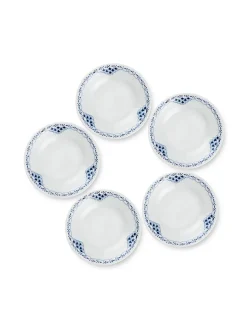 Prinsesse, 5 stk tallerkener 11 cm<Royal Copenhagen Discount