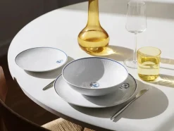 Sort Mega Riflet, tallerken 27 cm<Royal Copenhagen Best