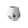 Sort Mega Riflet, vase 20,5 cm<Royal Copenhagen Online