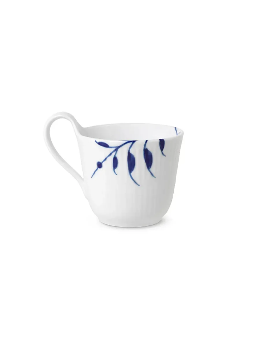 Sort Mega Riflet, højhankskop 25 cl<Royal Copenhagen