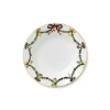 Stjerne Riflet Jul, dyb tallerken 24 cm<Royal Copenhagen Hot