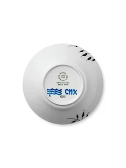 Stjerne Riflet Jul, dyb tallerken 24 cm<Royal Copenhagen Hot