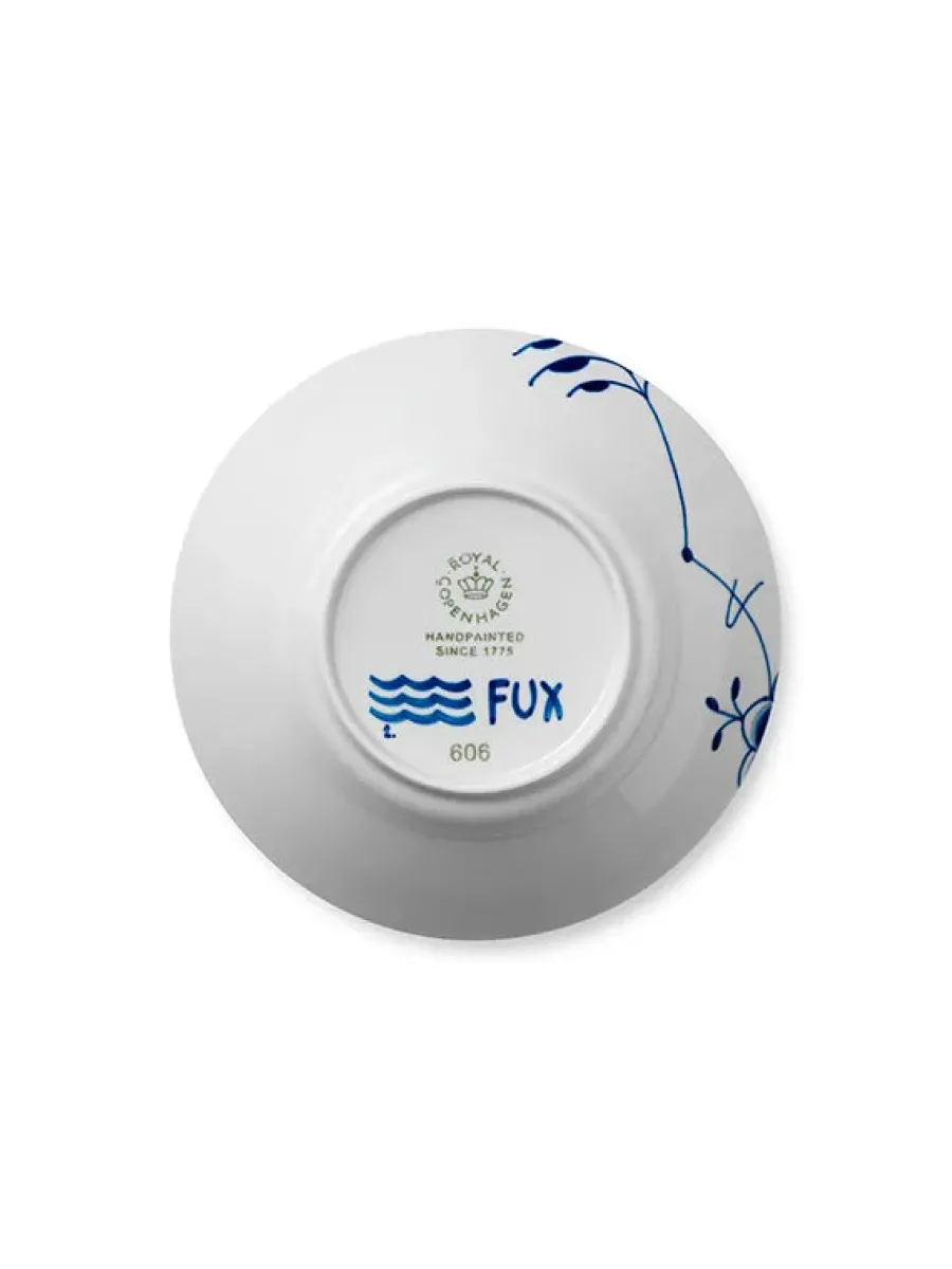 Stjerne Riflet Jul, dyb tallerken 24 cm<Royal Copenhagen Hot