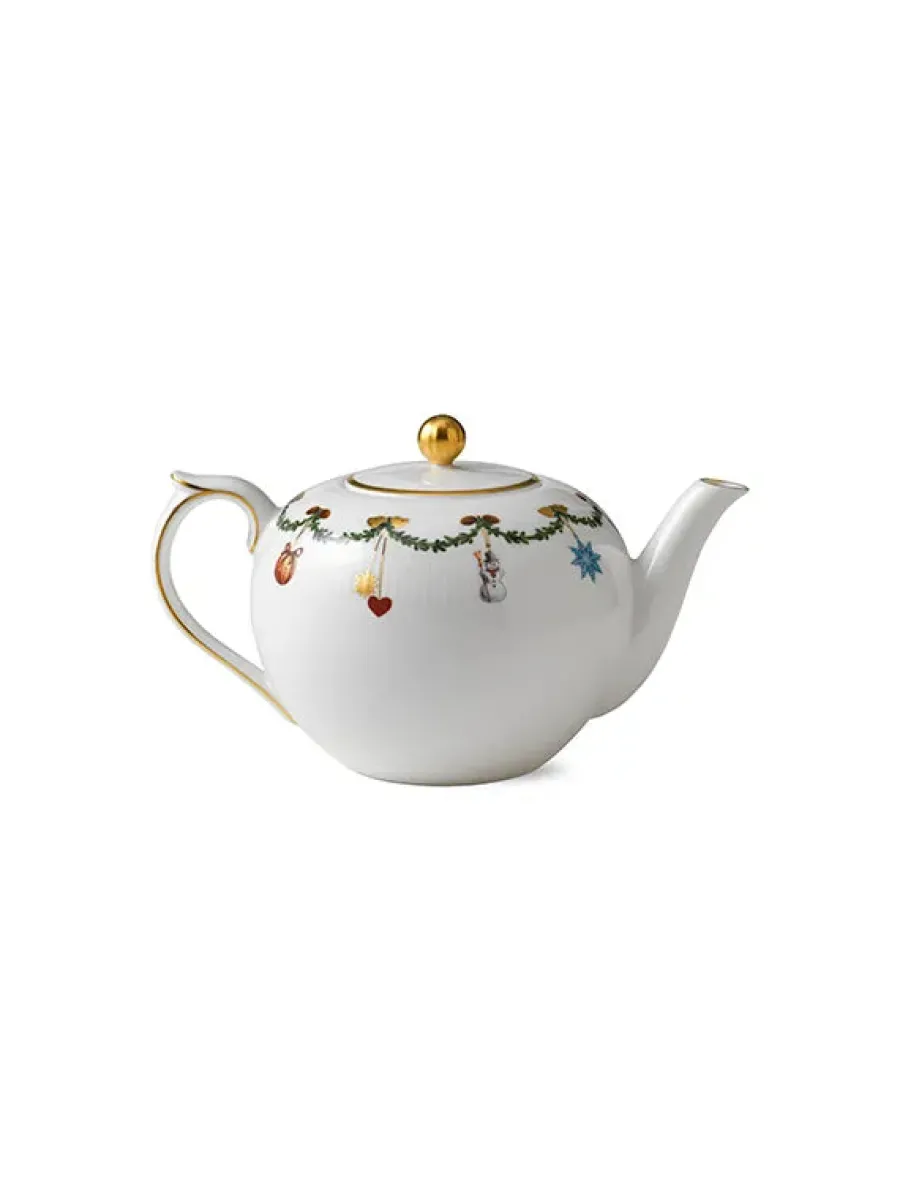 Stjerne Riflet Jul, tekande med låg 140 cl<Royal Copenhagen Online