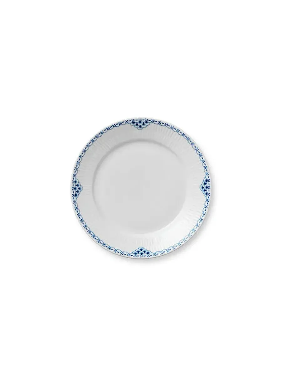 Stjerne Riflet Jul, tallerken 22 cm<Royal Copenhagen Clearance