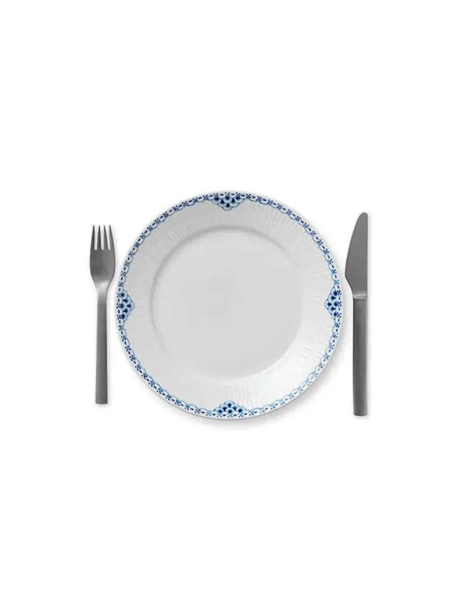 Stjerne Riflet Jul, tallerken 22 cm<Royal Copenhagen Clearance