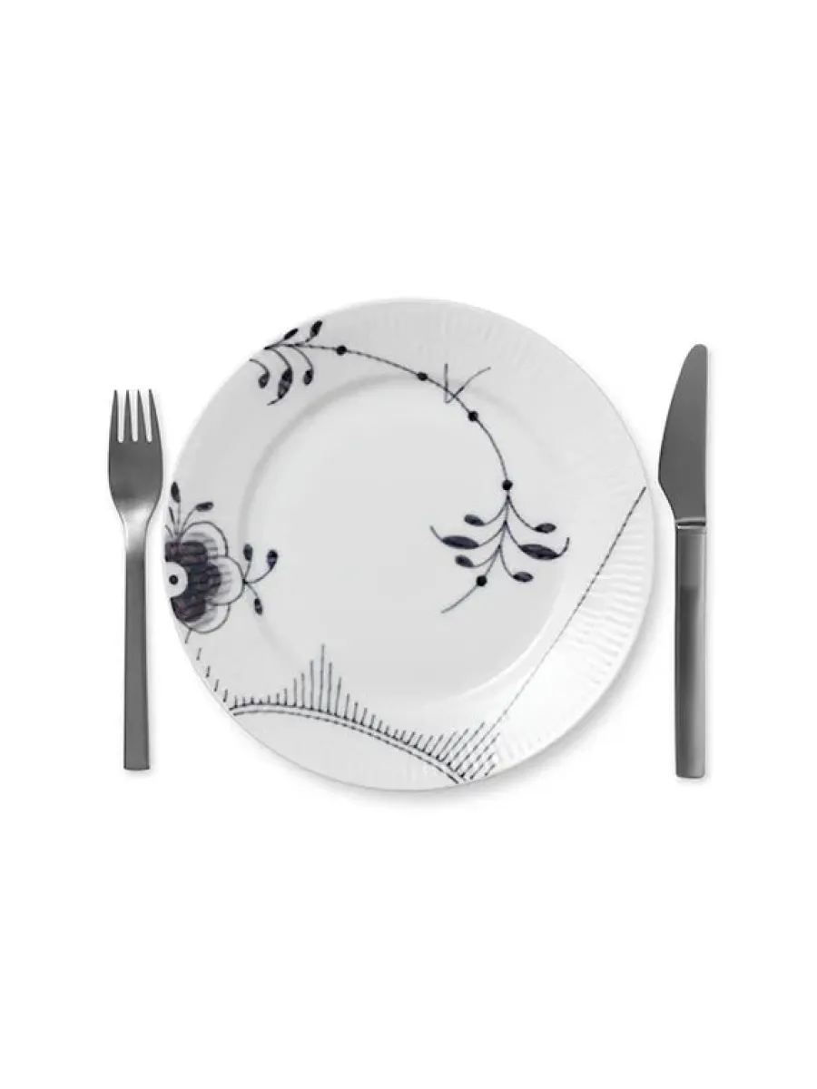 Stjerne Riflet Jul, tallerken 22 cm<Royal Copenhagen Clearance