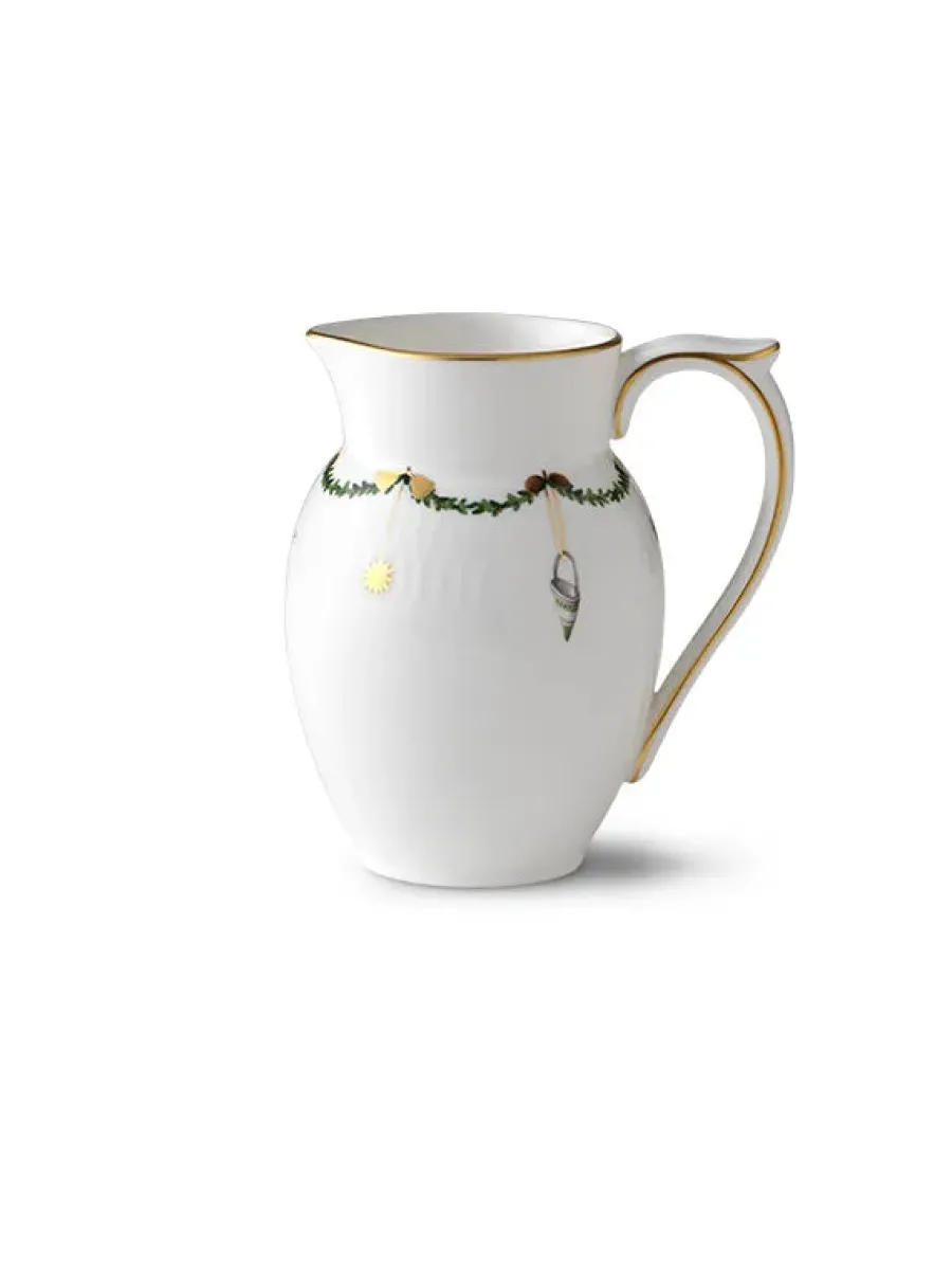 Stjerne Riflet Jul, flødekande 39 cl<Royal Copenhagen Best