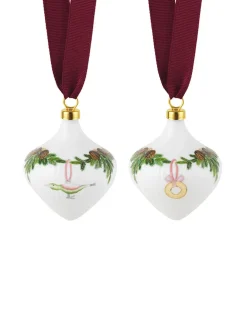 Stjerne Riflet Jul, Ornament sæt<Royal Copenhagen