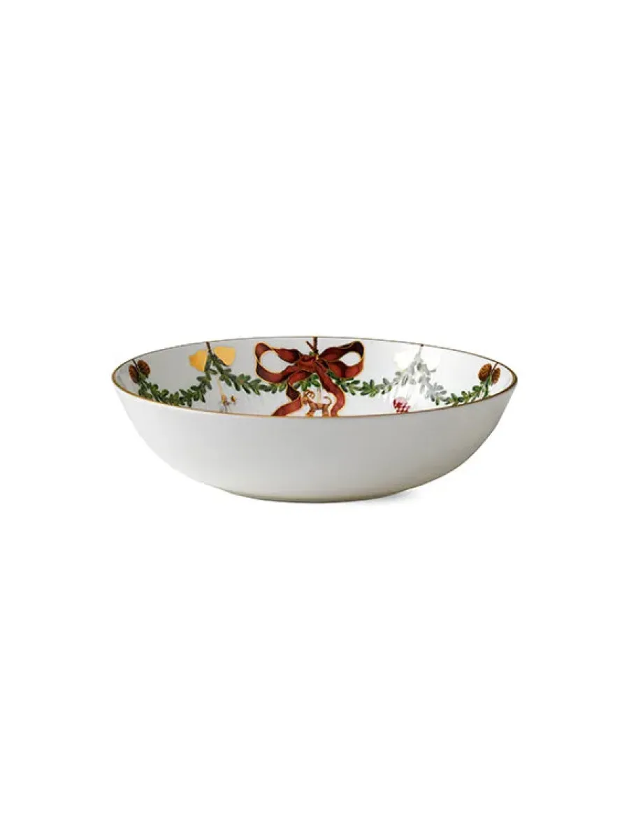 Stjerne Riflet Jul, skål 175 cl<Royal Copenhagen Discount