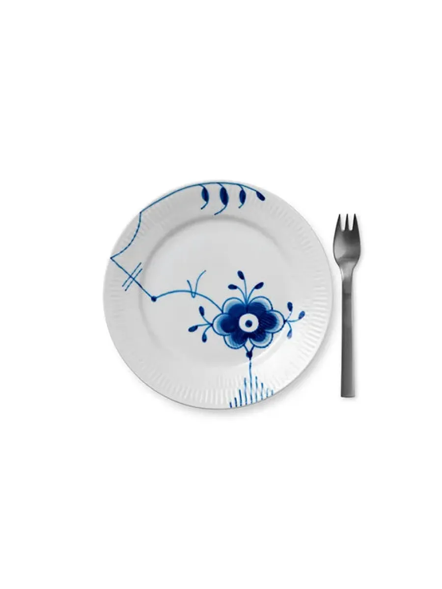 Stjerne Riflet Jul, tallerken 19 cm<Royal Copenhagen Online