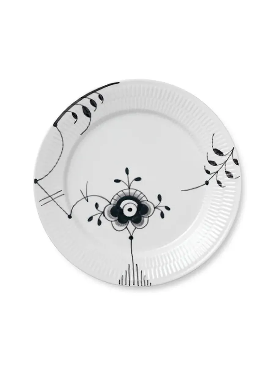 Stjerne Riflet Jul, tallerken 27 cm<Royal Copenhagen Hot