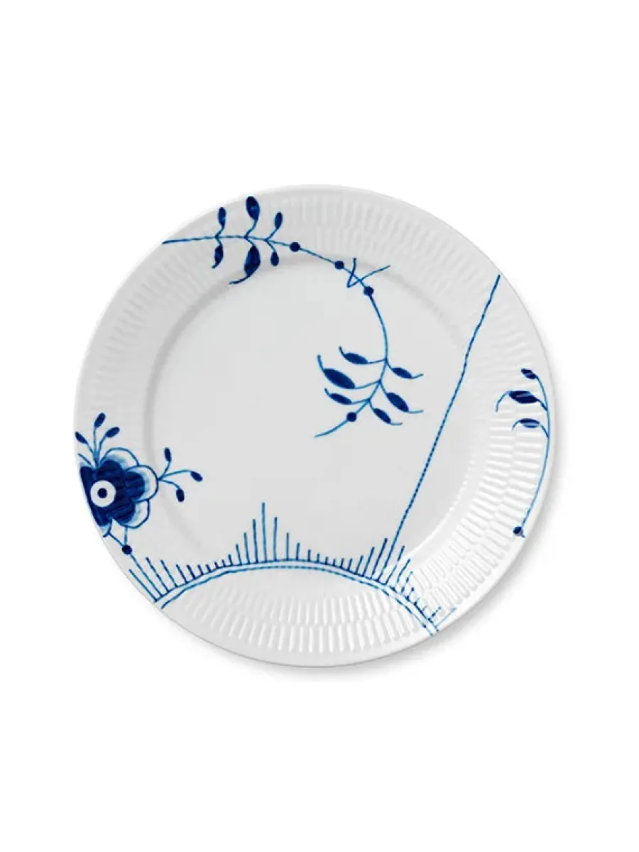 Stjerne Riflet Jul, tallerken 27 cm<Royal Copenhagen Hot