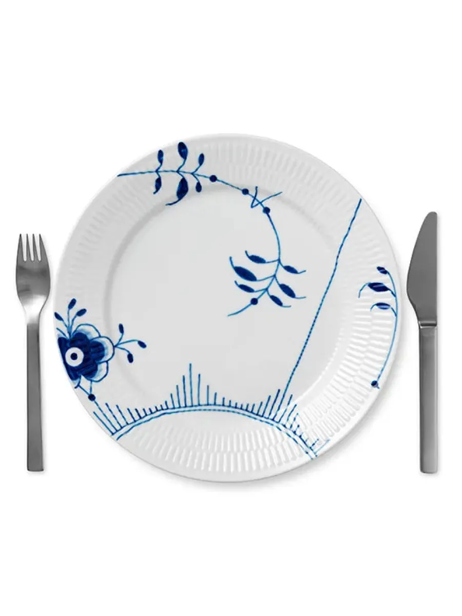 Stjerne Riflet Jul, tallerken 27 cm<Royal Copenhagen Hot