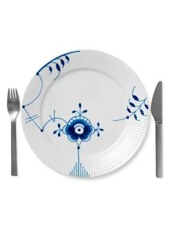 Stjerne Riflet Jul, tallerken 27 cm<Royal Copenhagen Hot