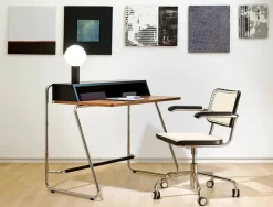 S 64 VDR Kontorstol, sort fra<Thonet
