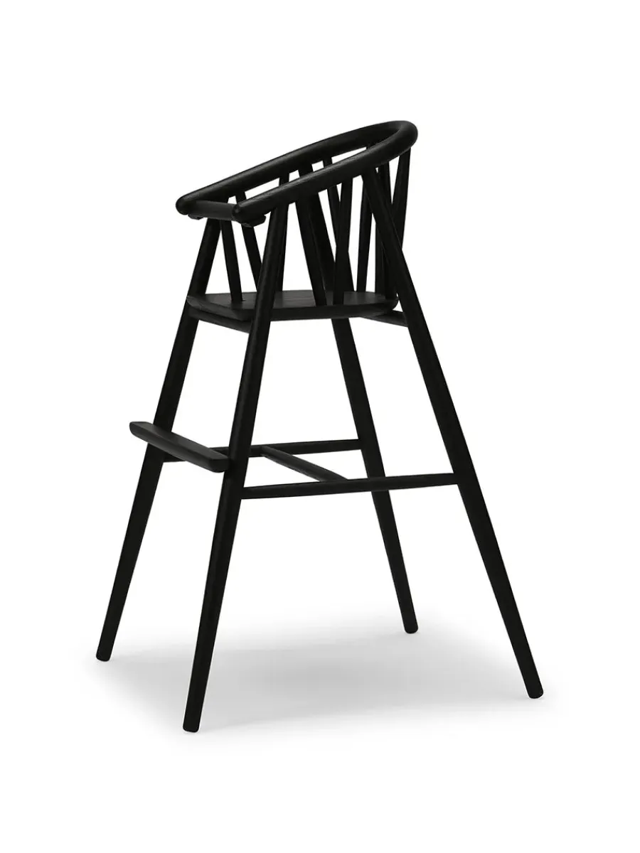 Saga Højstol, sortlakeret eg fra<Oaklings New