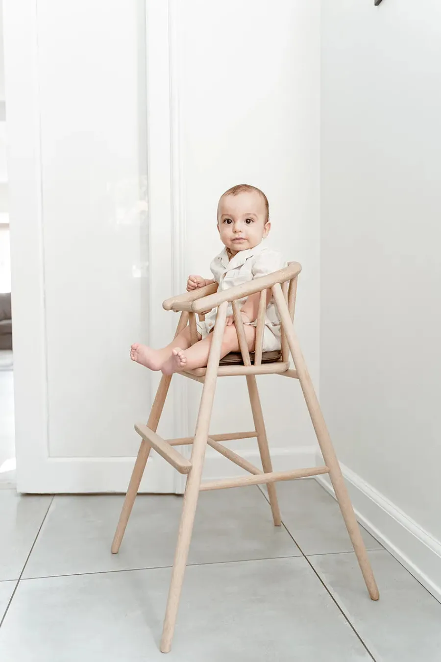 Saga Højstol, sortlakeret eg fra<Oaklings New