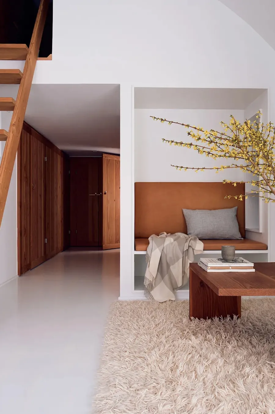 Santa Fe Plaid, limestone fra<Silkeborg Uldspinderi Outlet