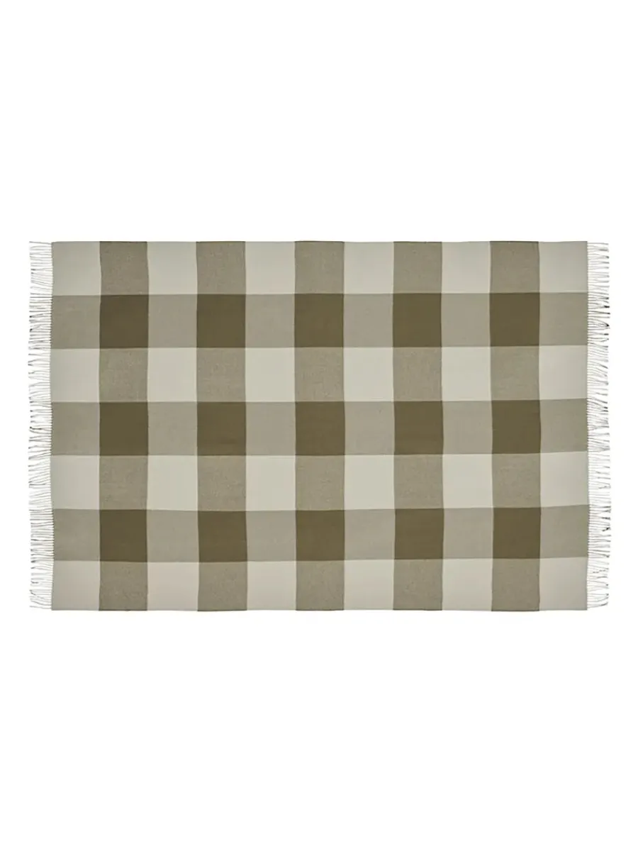 Santa Fe Plaid, umber fra<Silkeborg Uldspinderi New