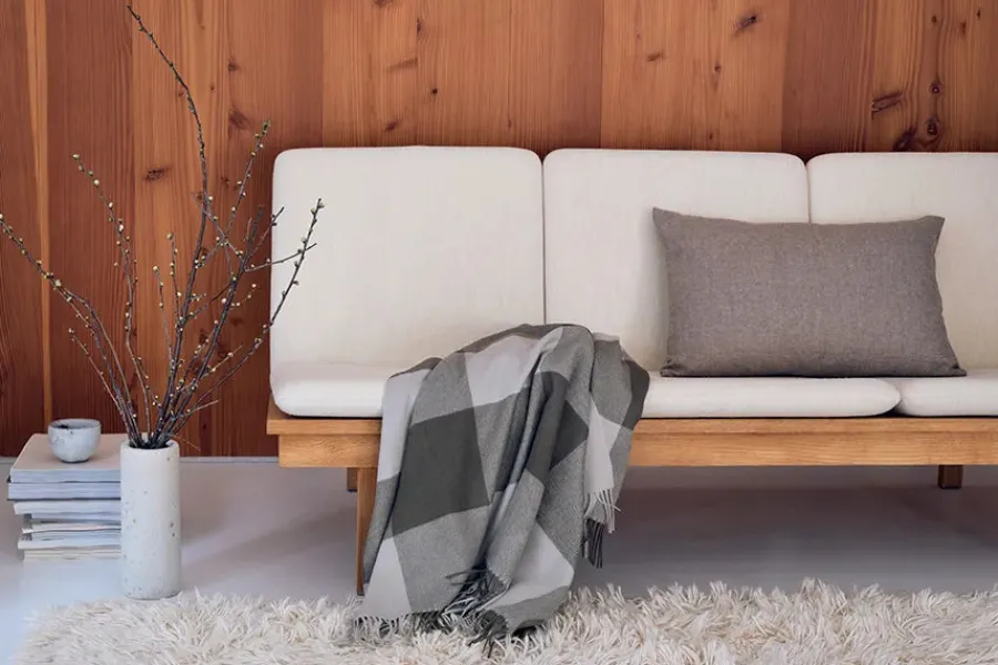 Santa Fe Plaid, walnut brown fra<Silkeborg Uldspinderi Discount