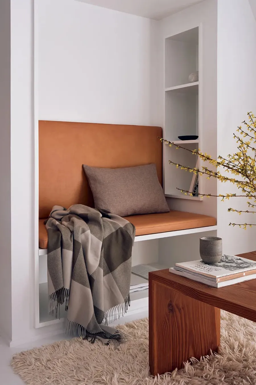 Santa Fe Plaid, walnut brown fra<Silkeborg Uldspinderi Discount