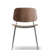 Søborg Stol, stålstel af Børge Mogensen<Fredericia Furniture Outlet