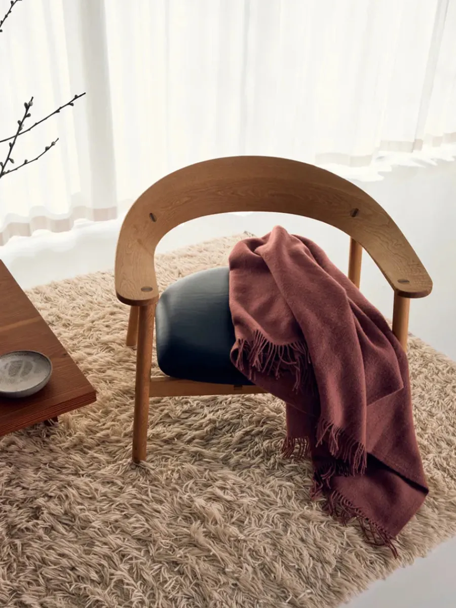 Season Plaid, cinnamon fra<Silkeborg Uldspinderi Online