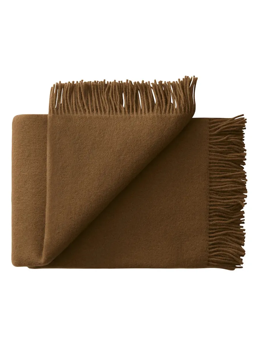 Season Plaid, latte beige fra<Silkeborg Uldspinderi Best