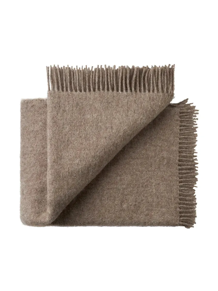 Season Plaid, moss fra<Silkeborg Uldspinderi Clearance