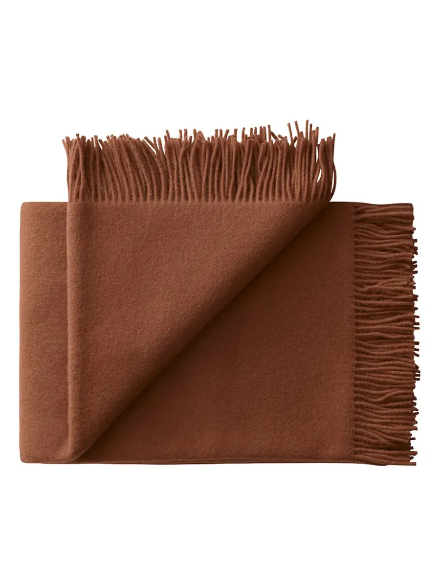 Season Plaid, rosewood fra<Silkeborg Uldspinderi Discount