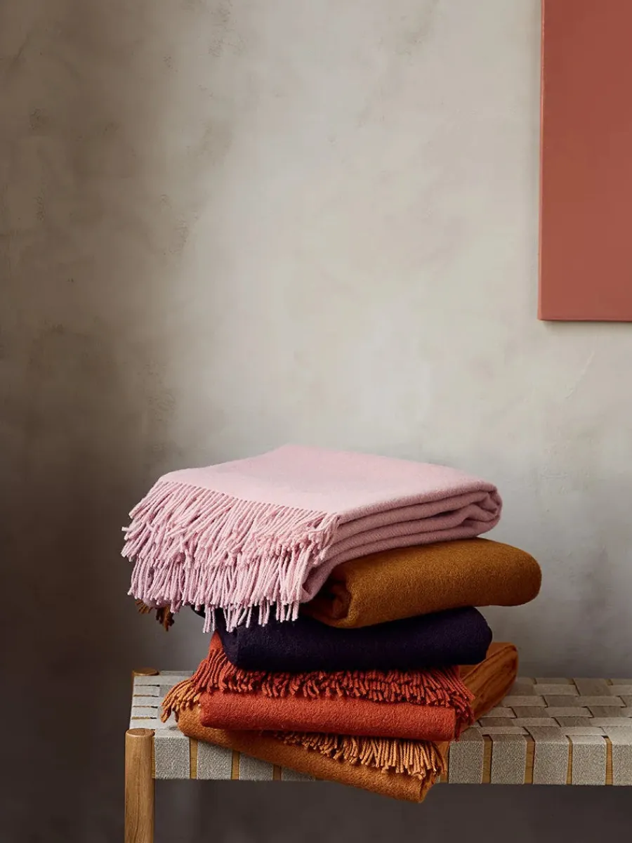 Season Plaid, rust fra<Silkeborg Uldspinderi Outlet