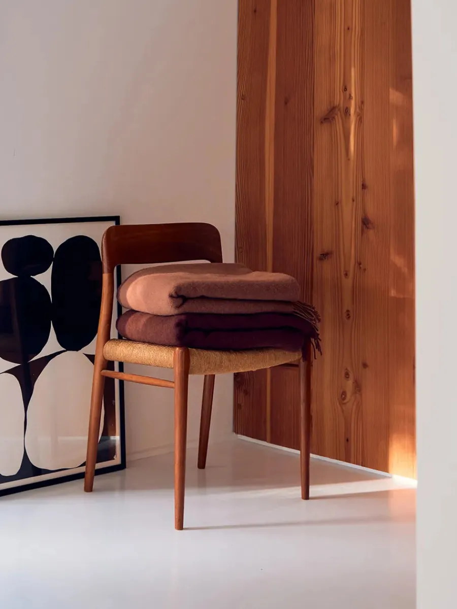 Season Plaid, rust fra<Silkeborg Uldspinderi Outlet