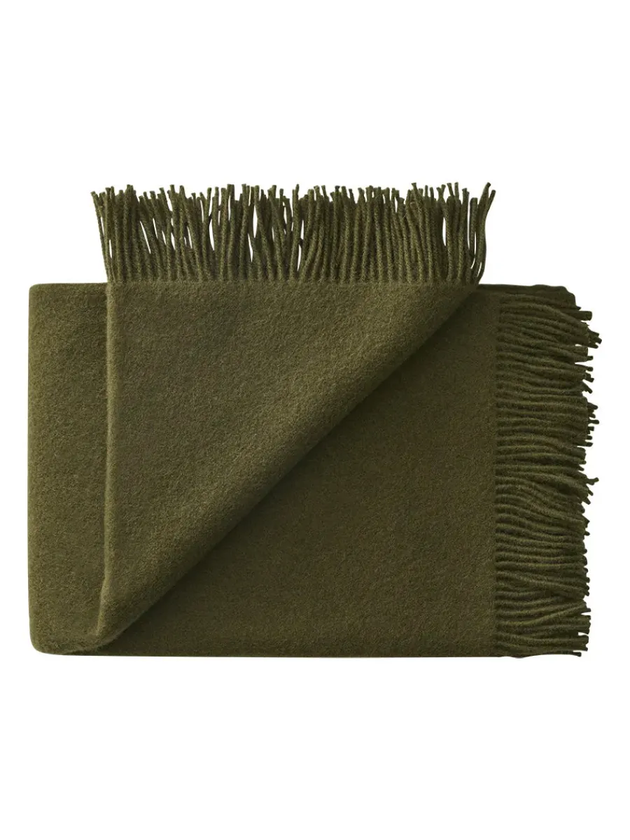 Season Plaid, seaweed fra<Silkeborg Uldspinderi Online