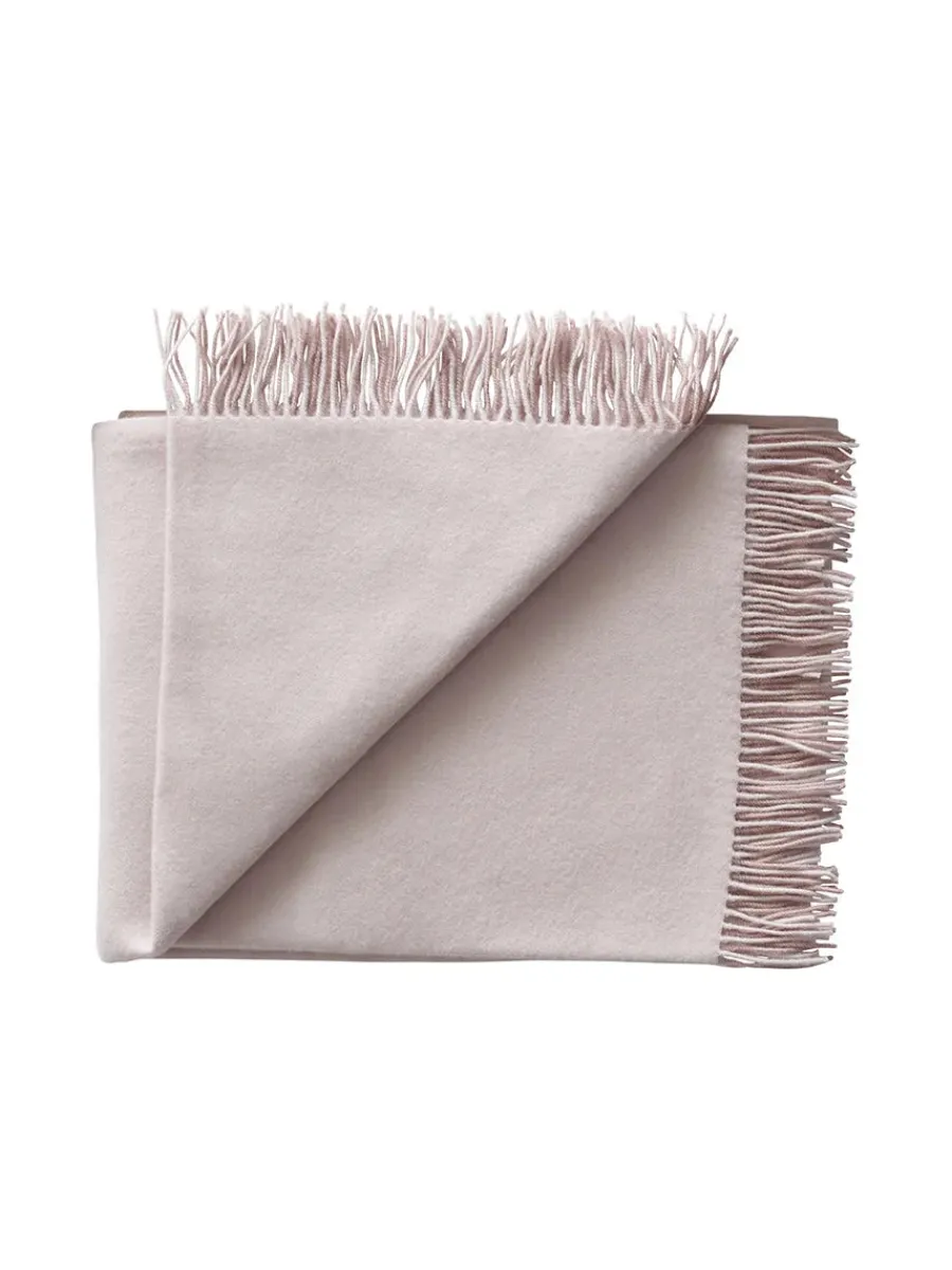 Secret Plaid, blush/rosa fra<Silkeborg Uldspinderi New