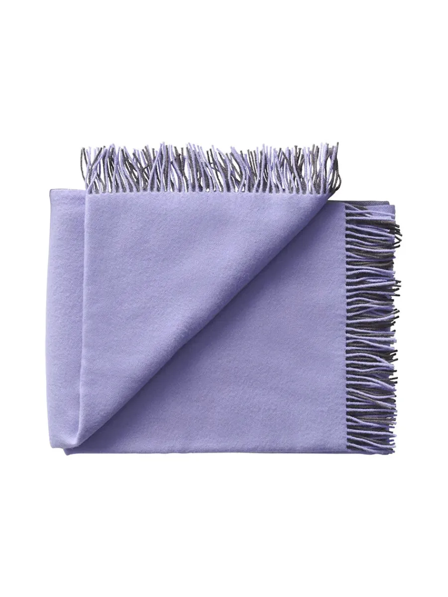 Secret Plaid, coral/amber fra<Silkeborg Uldspinderi Discount