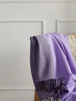 Secret Plaid, indigo/cobalt fra<Silkeborg Uldspinderi Sale