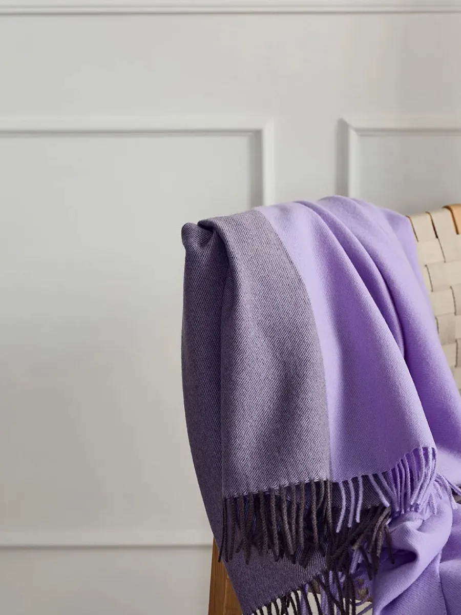 Secret Plaid, indigo/cobalt fra<Silkeborg Uldspinderi Sale