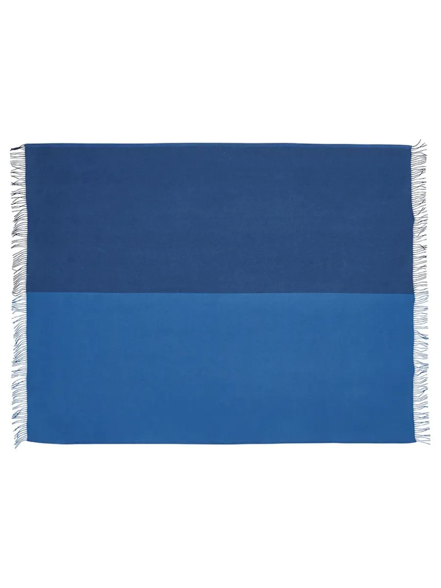 Secret Plaid, indigo/cobalt fra<Silkeborg Uldspinderi Sale