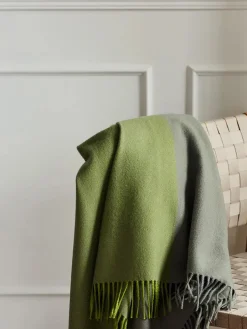 Secret Plaid, ocher/caramel fra<Silkeborg Uldspinderi Clearance